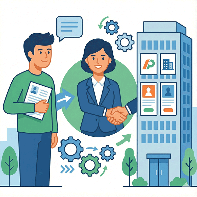 転職エージェント（人材紹介）の仕組み