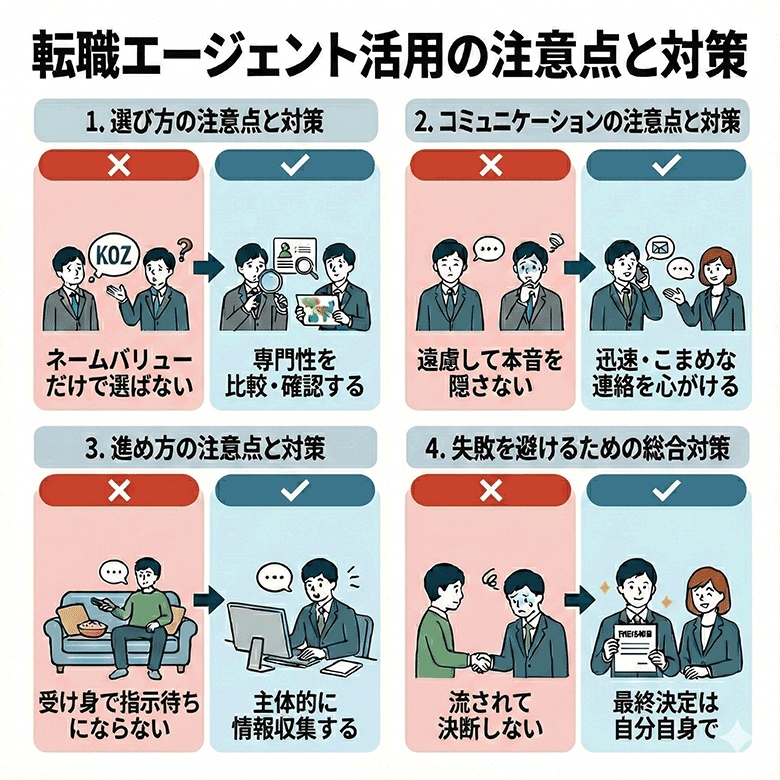 失敗談から学ぶ注意点と対策