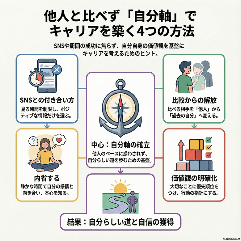 自分軸でキャリアを考える方法